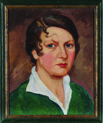 Глинка Вера Николаевна. Автопортрет